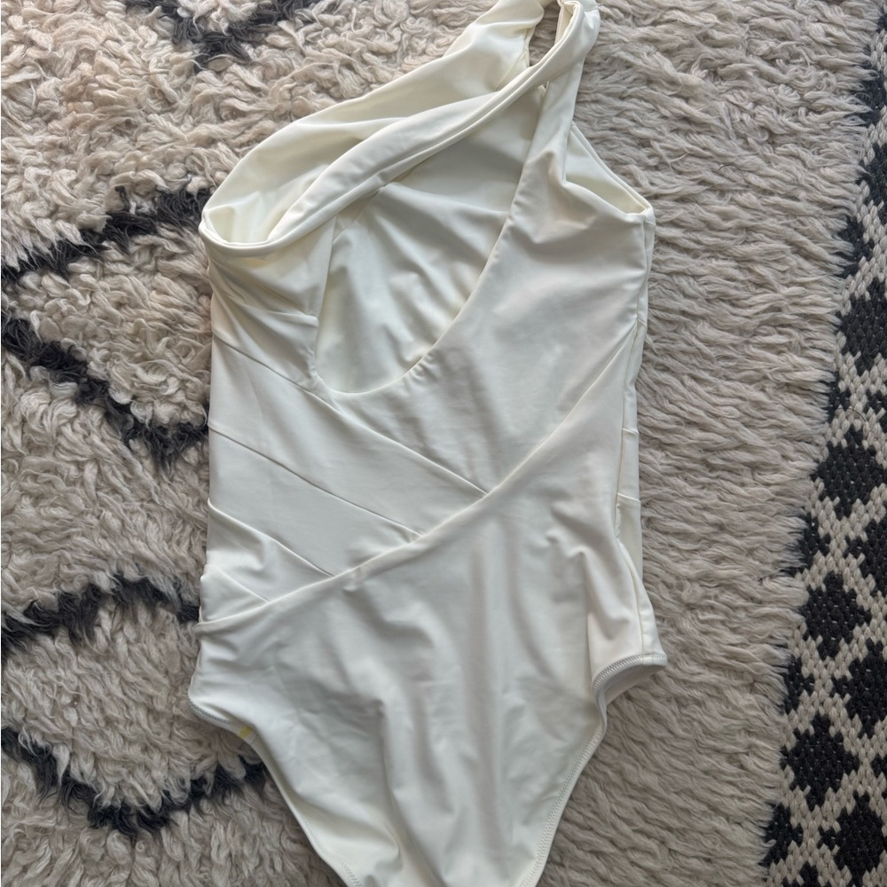 Summersalt White One-Shoulder Swimsuit - Picture 5 of 6